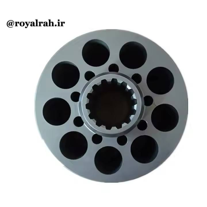 بلوک پمپ مادر عقب با پلیت HYUNDAI, R210LC-7,DOOSAN, SOLAR, DX225,230LC, K3V112 K9006410  دوسان