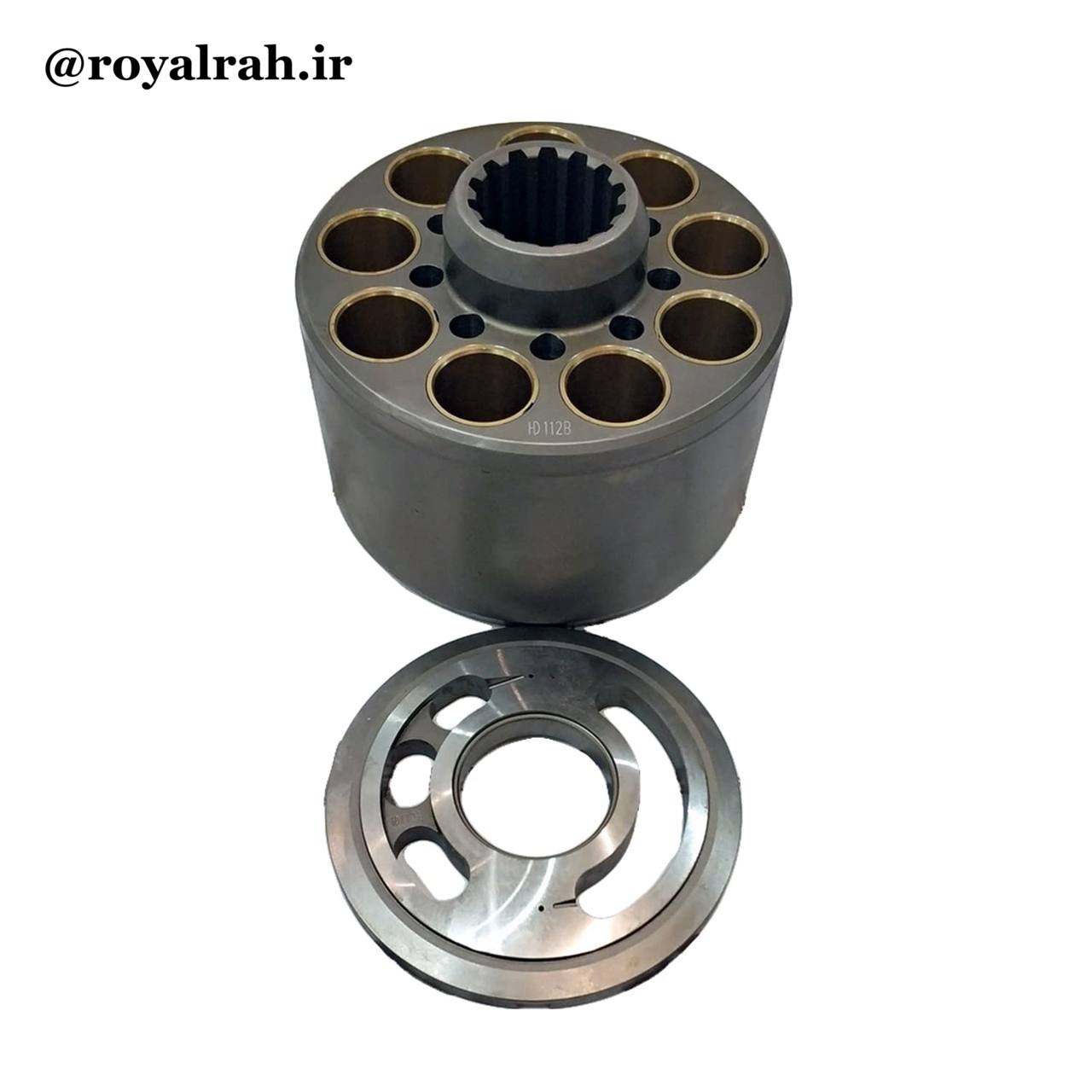 بلوک پمپ مادر عقب با پلیت HYUNDAI, R210LC-7,DOOSAN, SOLAR, DX225,230LC, K3V112 XJBN-00066 هیوندای